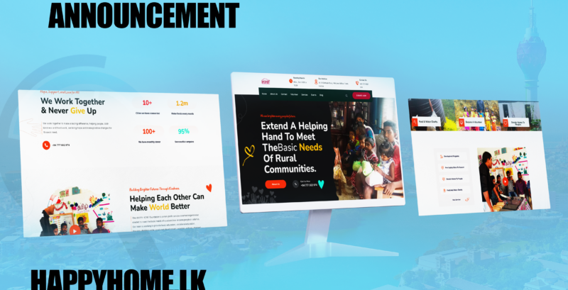 Professional Web Design Service for Happy home Foundation