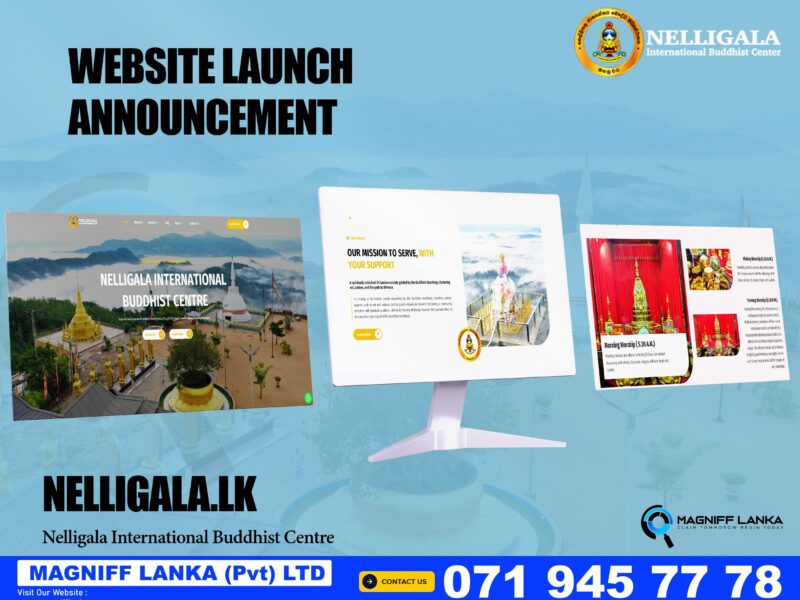 Professional Web Design Service for Nelligala International Buddhist Centre