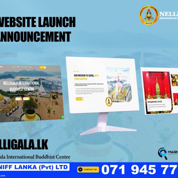 Professional Web Design Service for Nelligala International Buddhist Centre